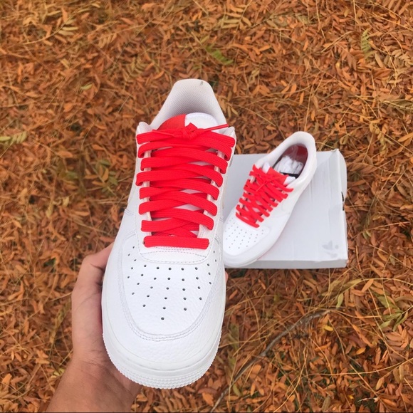 Af1 white and red main image 4